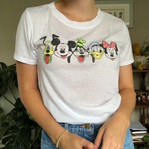 Disney Faces Graphic Tshirt